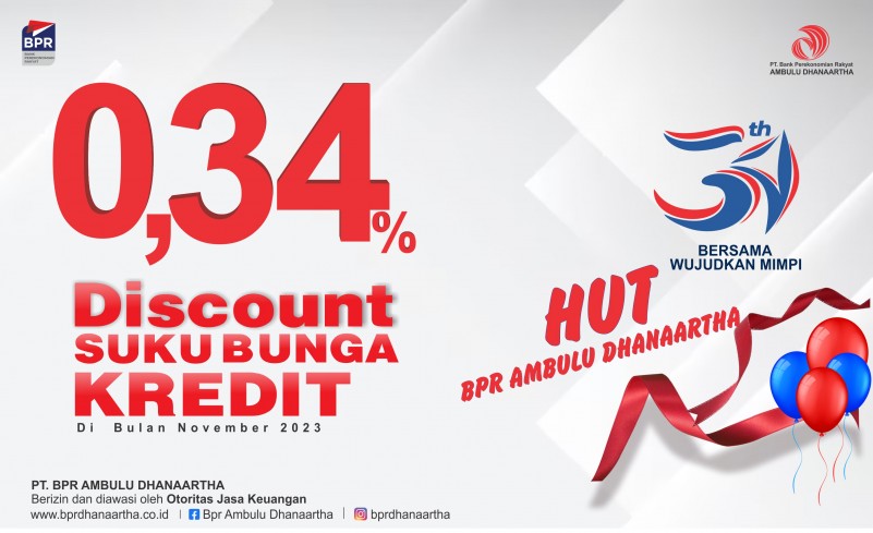 HUT BPR Ambulu Dhanaartha